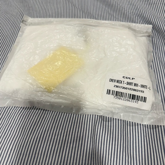 CDLP Midweight T-Shirt
White
Essential White Crew Neck T-Shirt Sz L - Picture 8 of 11